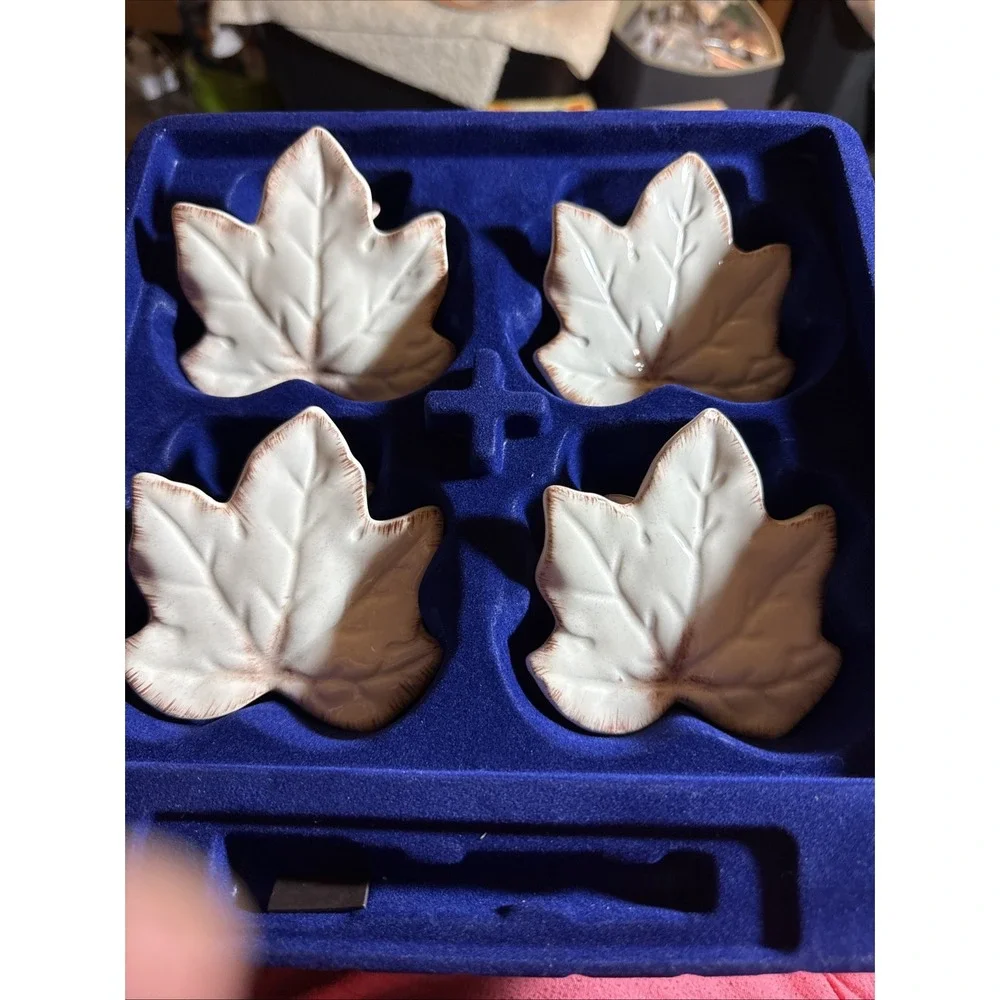 Mikasa porcelain leaf